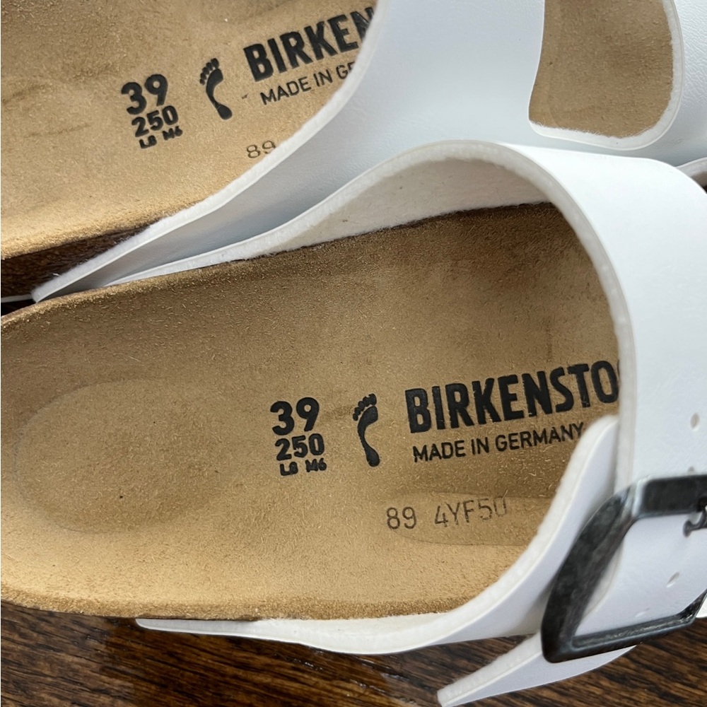 Birkenstock Arizona White Sandals - Picture 5 of 6